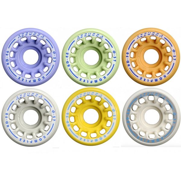 Ruedas Komplex Azzurra 57mm